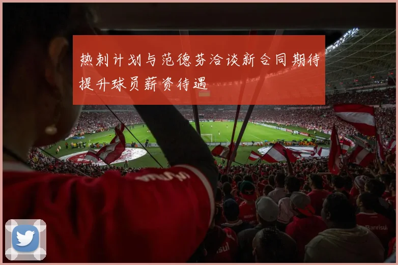热刺计划与范德芬洽谈新合同期待提升球员薪资待遇